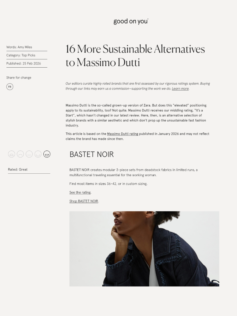 Good on You Bastet Noir Press Clipping Mobile
