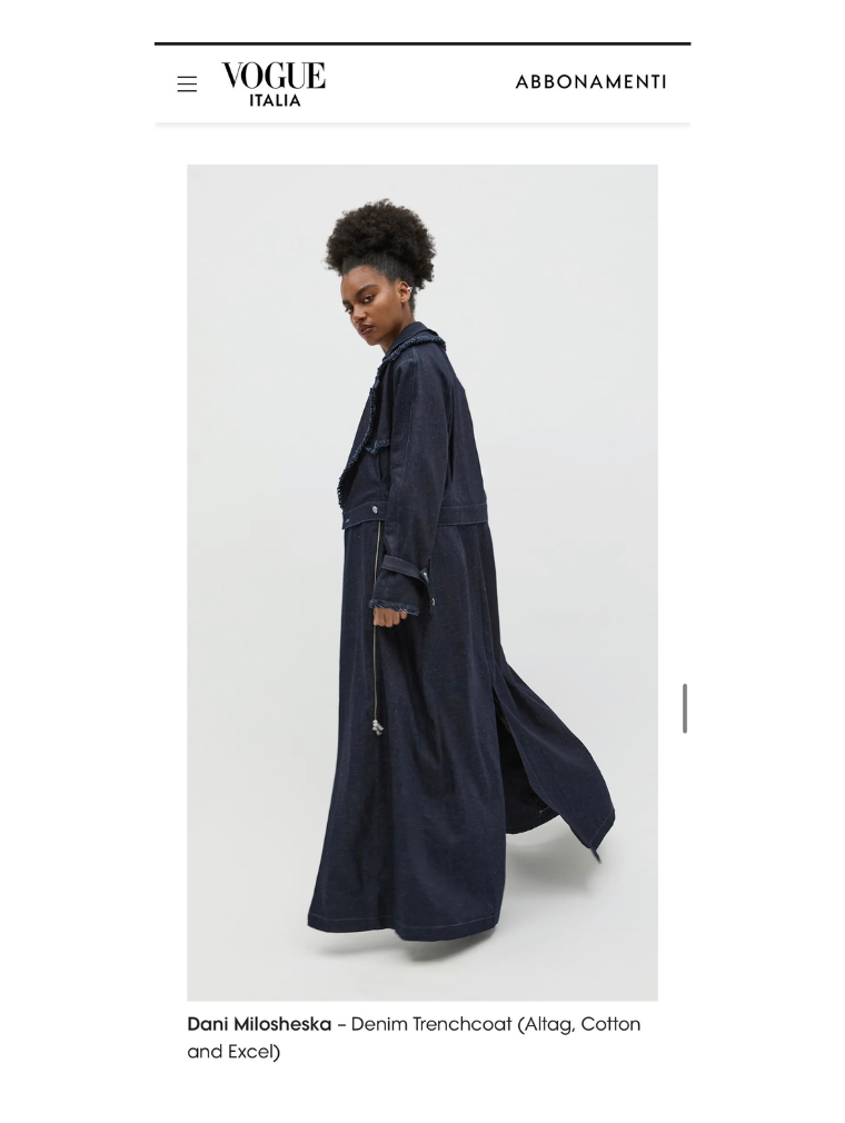 Vogue Italia Bastet Noir Press Clipping