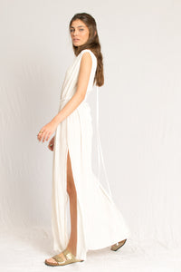 White ethereal wedding dress - Custom Made - Bastet Noir