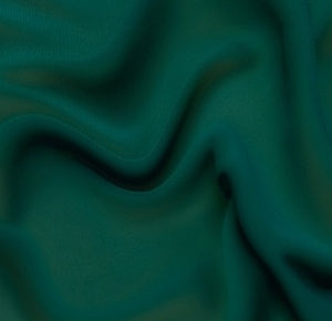 Emerald Green Satin Silk